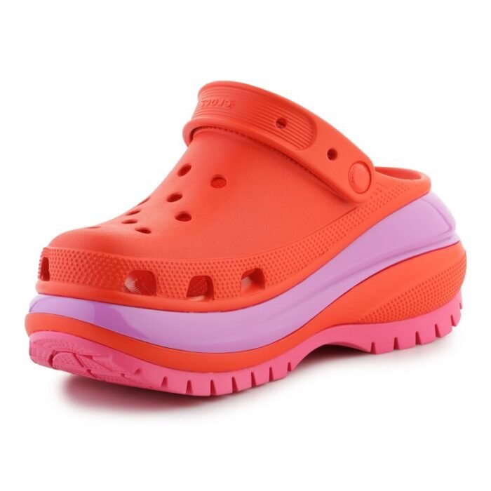 Ayakkabılar - Crocs Mega Crush Clog - Lava Rengi - Ana Görsel