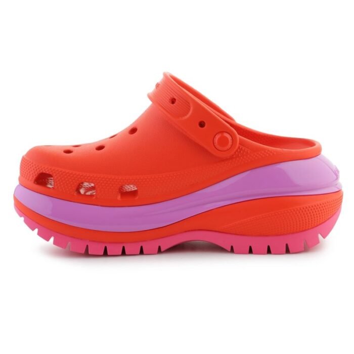 Ayakkabılar - Crocs Mega Crush Clog - Lava Rengi - Görsel 4
