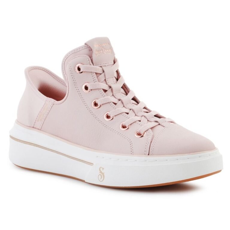 Ayakkabılar - Skechers Slip-Ins Snoop One OG Leather 186001-BLSH Kadın Ayakkabı Şıklık ve Konfor Tek Adımda - Ana G...