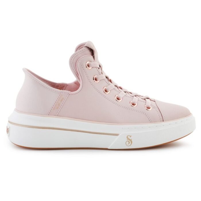 Ayakkabılar - Skechers Slip-Ins Snoop One OG Leather 186001-BLSH Kadın Ayakkabı Şıklık ve Konfor Tek Adımda - Görs...