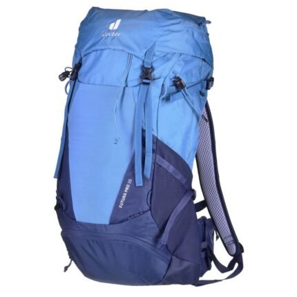 Çanta - Deuter Futura Pro 36 Mavi Hiking Sırt Çantası - Fonksiyonel ve Konforlu Hiking Çantası - Ana Görsel