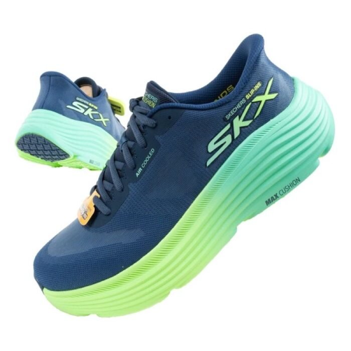 Ayakkabılar - Skechers Max Cushioning Slip-Ins Vegan Kadın Spor Ayakkabı - Konforlu ve Hafif - Ana Görsel