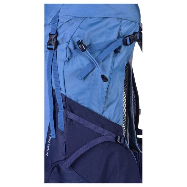 Çanta - Deuter Futura Pro 36 Mavi Hiking Sırt Çantası - Fonksiyonel ve Konforlu Hiking Çantası - Görsel 2