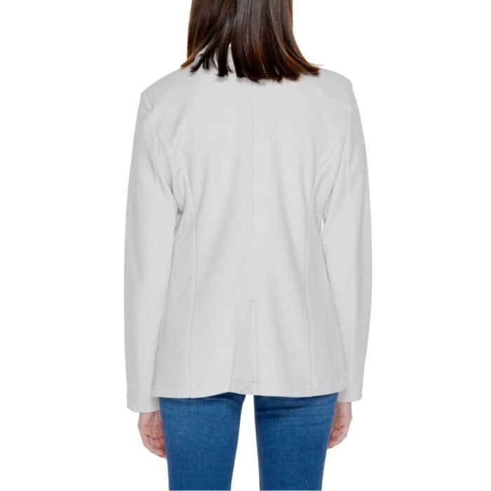 Sadece Bej Polyester Blazer Ceket - Görsel 2