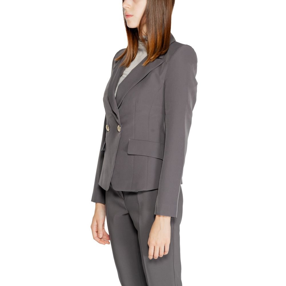 4767672.jpeg Rinascimento Gri Polyester Blazer - Görsel 1