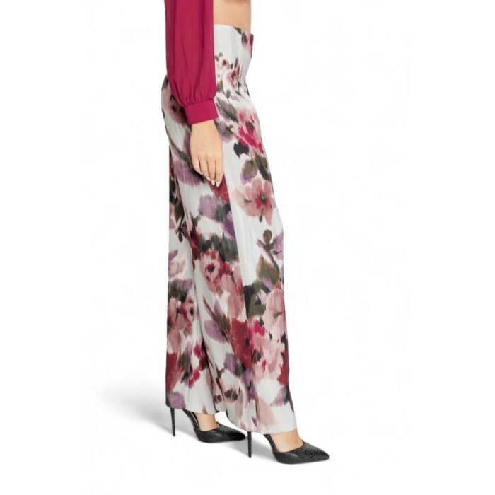 Rinascimento Bordeaux Polyester Pantolon - Görsel 4