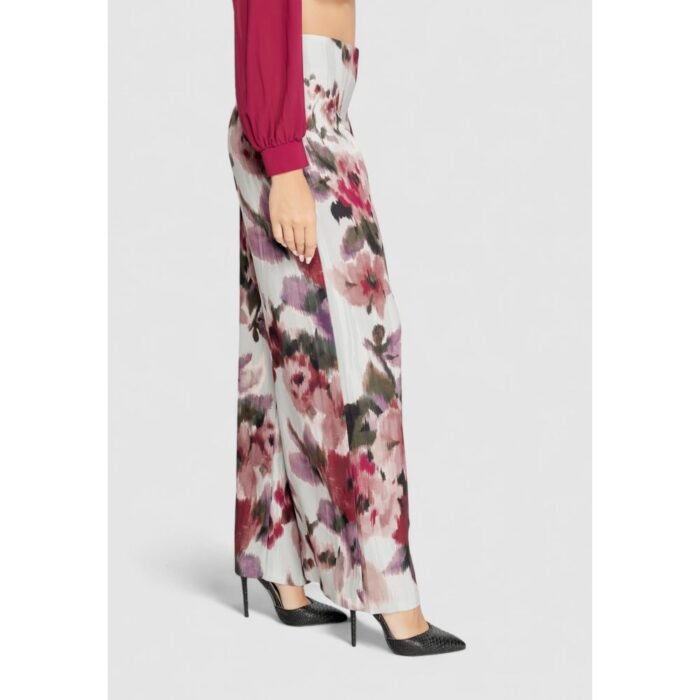 Rinascimento Bordeaux Polyester Pantolon - Görsel 5