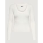 Jacqueline De Yong Beyaz Viskon Spor Üst - Görsel 4