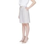 Vero Moda Gri Polyester Bermuda Şort - Görsel 4