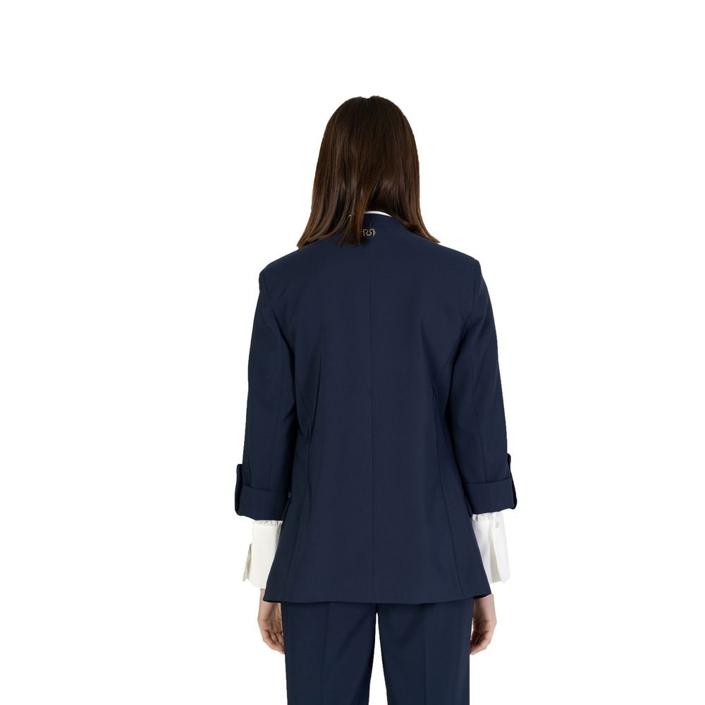 4776002.jpeg Rinascimento Mavi Polyester Blazer Ceket - Görsel 1