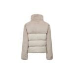 Sadece Bej Polyester Mont ve Ceket