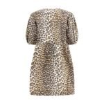 Ganni Leopar Mini Elbise