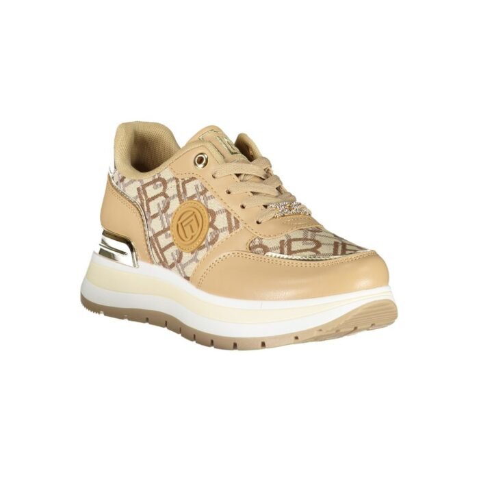 Laura Biagiotti Bej Polyester Kadın Spor Ayakkabı - Görsel 2