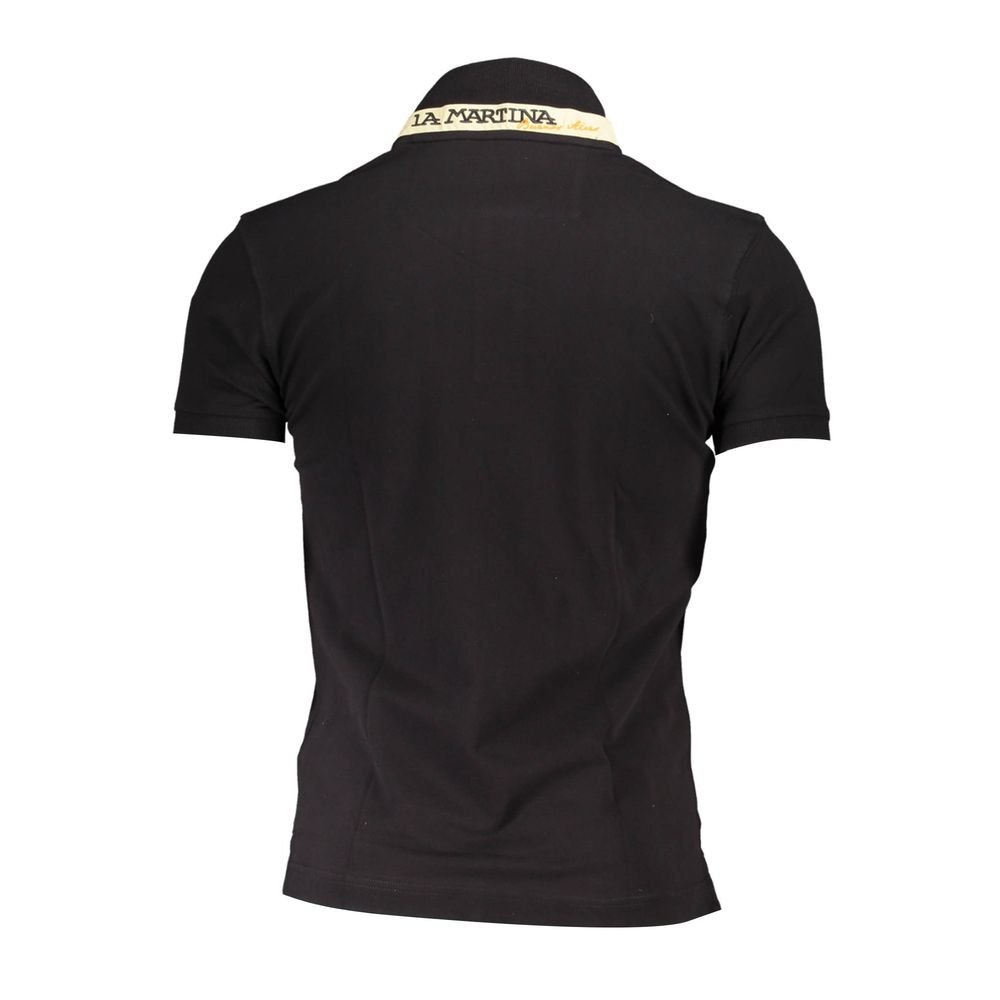 7558257-1.jpeg La Martina Slim Fit Kontrast Detaylı Polo - Görsel 1