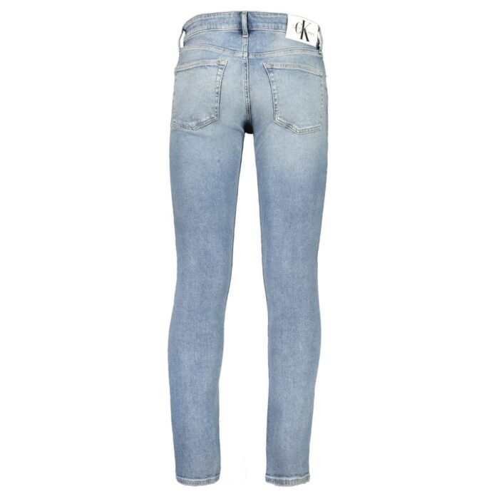 Calvin Klein Mavi Pamuklu Jean ve Pantolon - Görsel 2