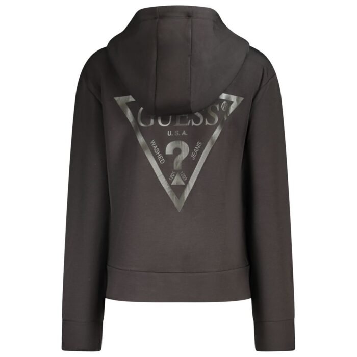 Guess Jeans Siyah Viskon Kazak - Görsel 2