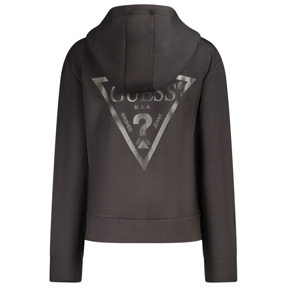 7559295.jpeg Guess Jeans Siyah Viskon Kazak - Görsel 1