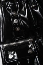 Dolce & Gabbana Siyah Yüksek Bel Kargo Bootcut Pantolon - Görsel 5