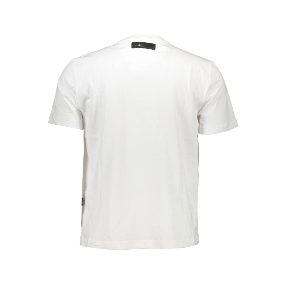 8184926.jpeg Plein Sport Beyaz Pamuklu T-Shirt - Görsel 1