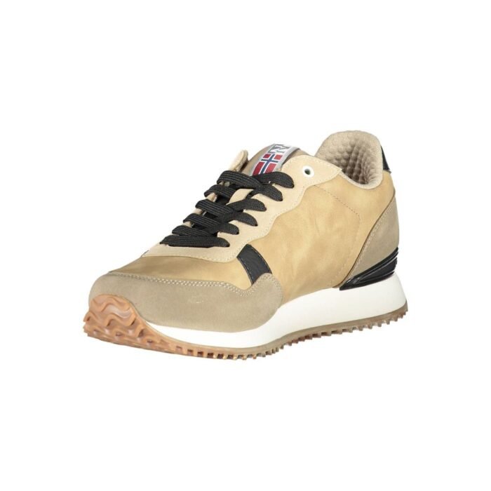 Napapijri Bej Polyester Sneaker - Görsel 3