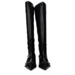 Ganni Siyah Rugan Deri 2