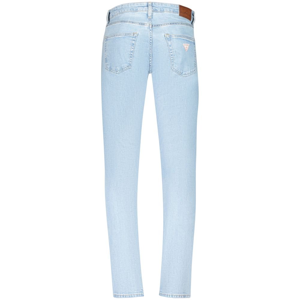 8412623.jpeg Guess Jeans Mavi Pamuklu Erkek Jean Pantolon - Görsel 1