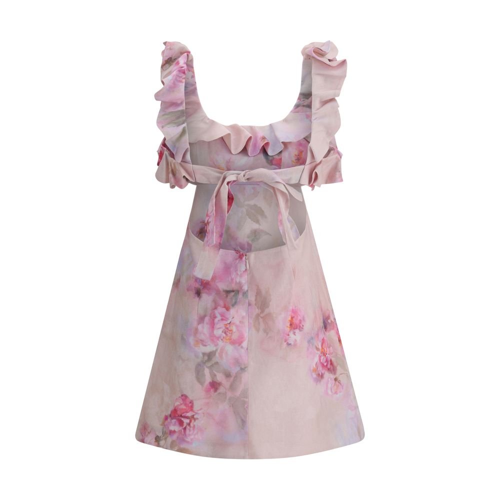 8462046.jpeg Zimmermann Ruffles Mini Elbise - Görsel 1