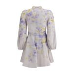 Zimmermann Crush Düğmeli Mini Elbise