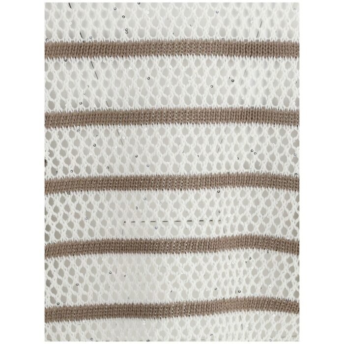 Brunello Cucinelli Delikli Triko Kazak - Görsel 3