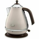 Ev ve Yaşam - DeLonghi KBOV 2001BG 1,7 Litre Bej Su Isıtıcı 2000 W Paslanmaz Çelik Retro Kettle - Ana Görsel