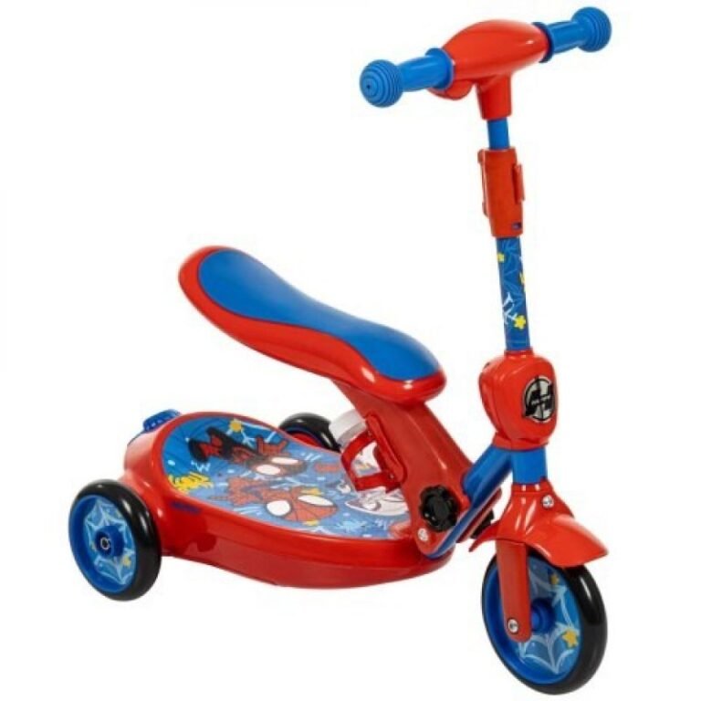 Çocuk - Huffy Spidey Bubble 2si 1 Arada Elektrikli Scooter 18005W - Ana Görsel