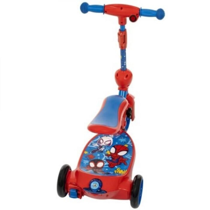 Çocuk - Huffy Spidey Bubble 2si 1 Arada Elektrikli Scooter 18005W - Görsel 4