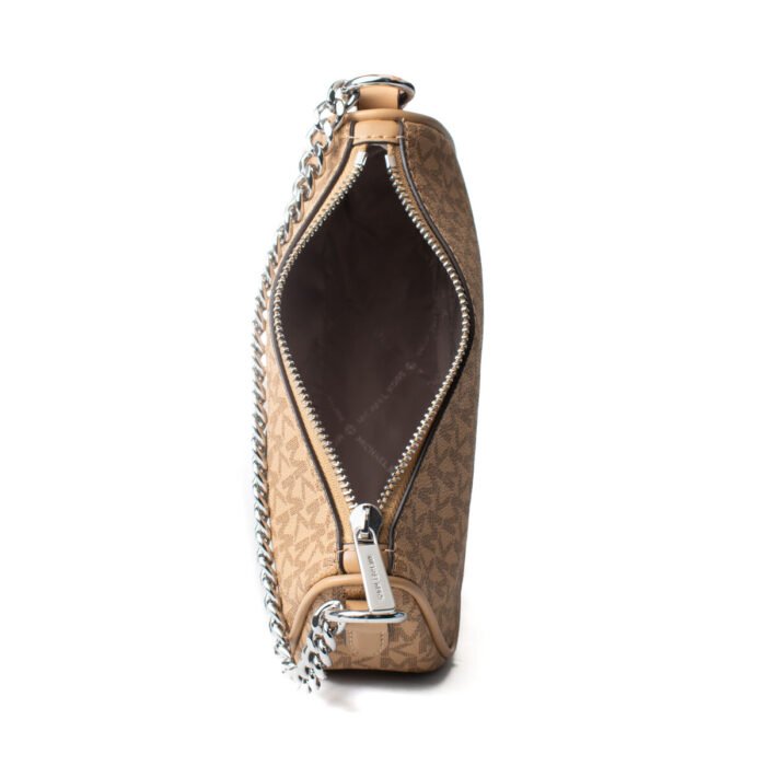 Çanta - Michael Kors Carmela Kahverengi Kadın El Çantası Canvas Kumaş - Görsel 2