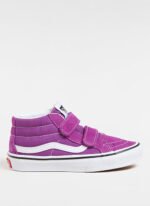 Vans VN000CYBE2T1-SK8-Mid Reissue V Mor Deri Kız Çocuk Yürüyüş Ayakkabısı
