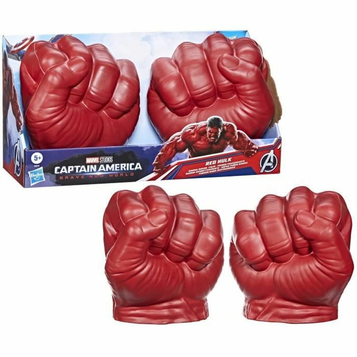 5010996204851_S71019007_P00 Çocuk - Hasbro Aksiyon Figürleri 2 Parça Köpük Malzemeden Çocuklar İçin Kırmızı Set - Ana Görsel