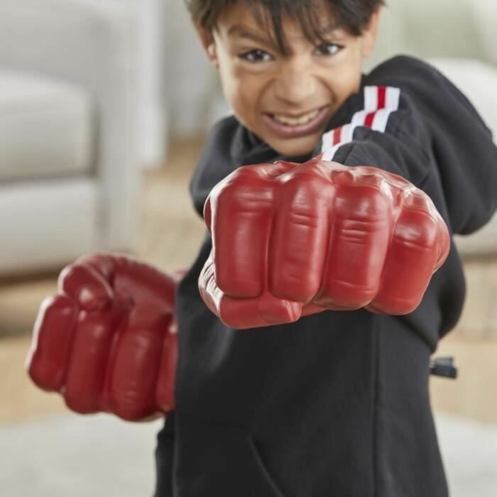 Çocuk - Hasbro Aksiyon Figürleri 2 Parça Köpük Malzemeden Çocuklar İçin Kırmızı Set - Görsel 4