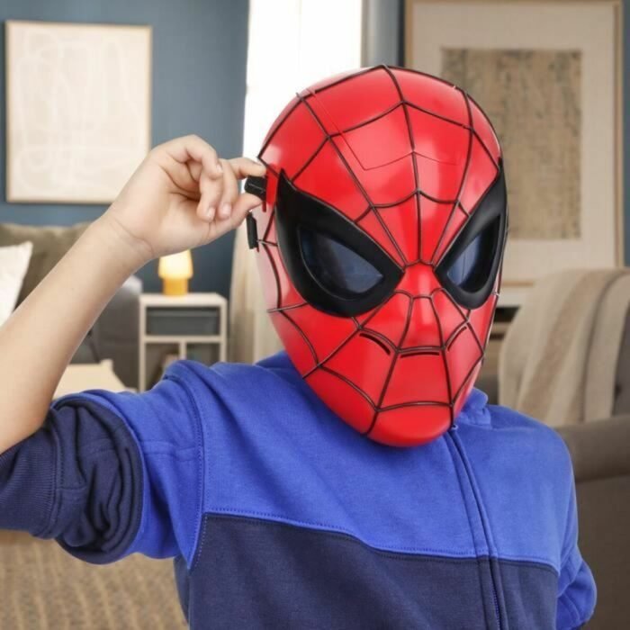 Çocuk - Hasbro Spiderman Maske Pil ile Çalışan Plastik Aksesuar - Görsel 3