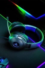 Kraken V3 X Usb 7.1 Surround Kablolu Mikrofonlu Kulak Üstü Esports Gaming Oyuncu Kulaklığı Rz0 - Görsel 4