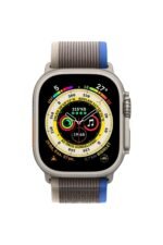 Watch Ultra GPS + Cellular, 49mm Titanyum Kasa ve Mavi/Gri Trail Loop - S/M - Görsel 2