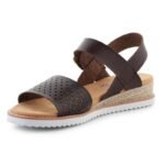 Ayakkabılar - Skechers Desert Kiss-Sunny Flair Kadın Sandalet 114143-CHOC - Görsel 5