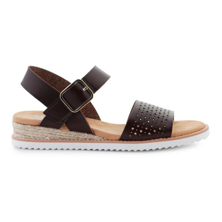 Ayakkabılar - Skechers Desert Kiss-Sunny Flair Kadın Sandalet 114143-CHOC - Görsel 2