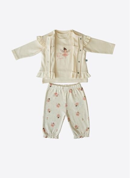 Organik Fly 3'lü Yelekli