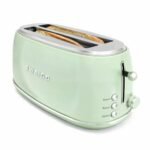 Ev ve Yaşam - Sweiss GRV7 Yeşil Retro Ekmek Kızartma Makinesi 1500 W - Ana Görsel