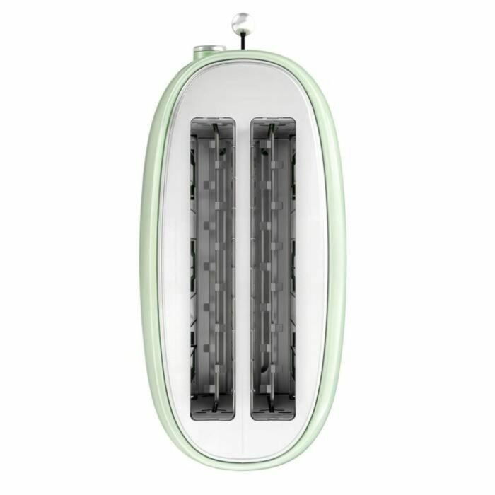Ev ve Yaşam - Sweiss GRV7 Yeşil Retro Ekmek Kızartma Makinesi 1500 W - Görsel 2