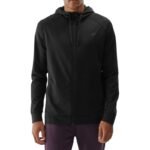 Erkek - 4F M403 Erkek Sweatshirt - Derin Siyah (4FWAW24TFSWM403 20S) (Erkek, Antrenman) - Ana Görsel