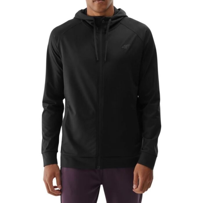 Erkek - 4F M403 Erkek Sweatshirt - Derin Siyah (4FWAW24TFSWM403 20S) (Erkek, Antrenman) - Ana Görsel