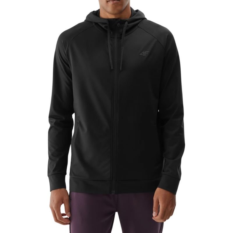 tryoshop-4f-m403-m-sweatshirt-4fwaw24tfswm403-20s-1-1174842 Erkek - 4F M403 Erkek Sweatshirt - Derin Siyah (4FWAW24TFSWM403 20S) (Erkek, Antrenman) - Ana Görsel