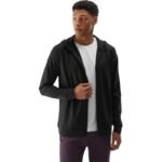 Erkek - 4F M403 Erkek Sweatshirt - Derin Siyah (4FWAW24TFSWM403 20S) (Erkek, Antrenman) - Görsel 8