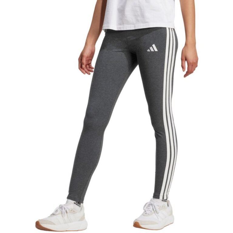 Kadın - adidas Essentials 3-Şerit Pamuklu Kadın Tayt JZ3299 (Kadın, Yaşam Tarzı) - Görsel 2