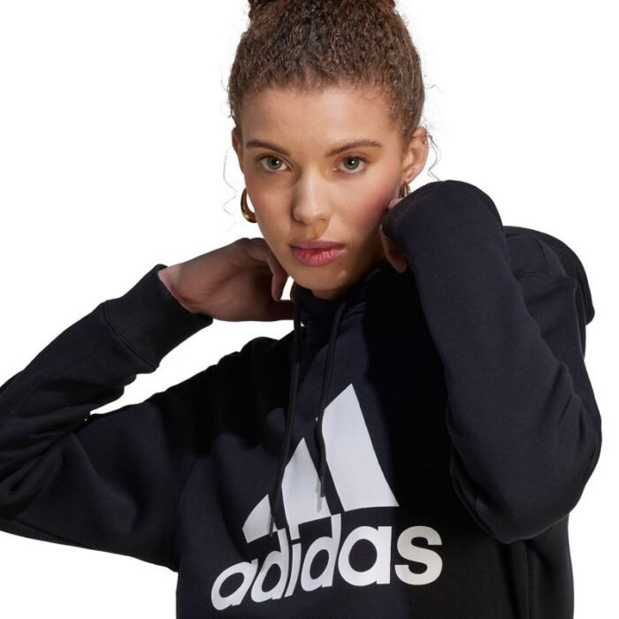 Kadın - adidas Essentials Büyük Logo Regular Fleece Kadın Sweatshirt (Kadın, Yaşam Tarzı) - Görsel 4